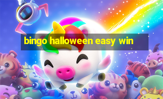 bingo halloween easy win