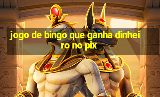 jogo de bingo que ganha dinheiro no pix