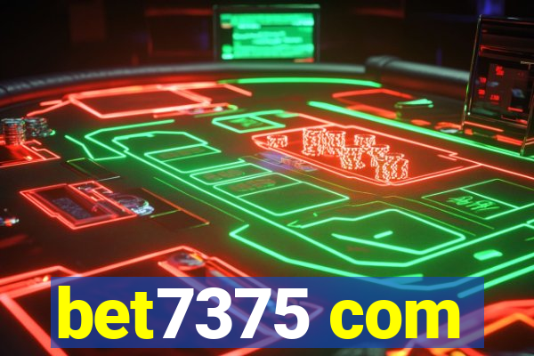 bet7375 com