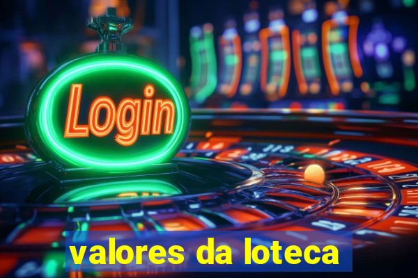 valores da loteca