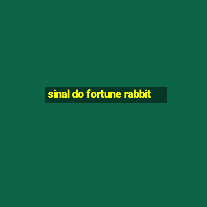 sinal do fortune rabbit