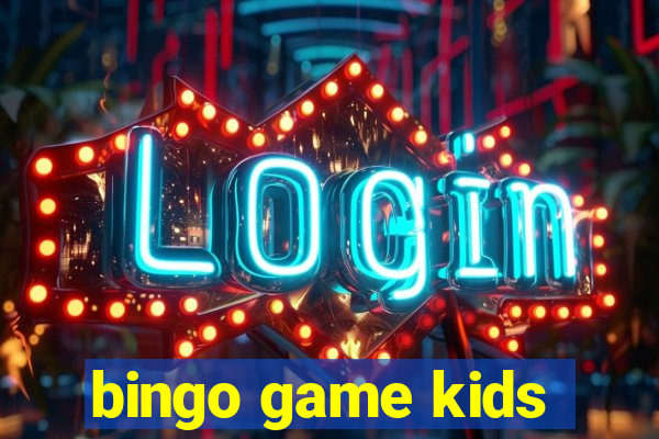 bingo game kids