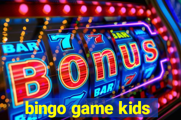 bingo game kids