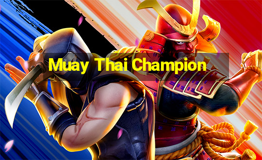 Muay Thai Champion