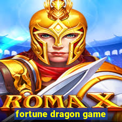 fortune dragon game