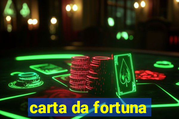 carta da fortuna