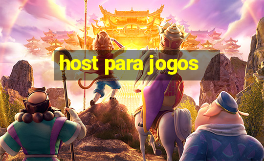 host para jogos