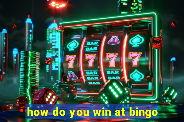 how do you win at bingo