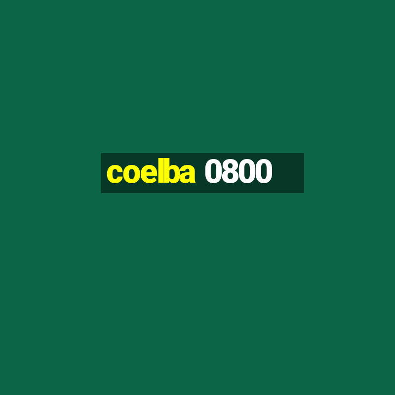 coelba 0800