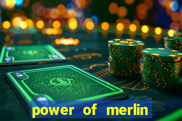 power of merlin megaways slot