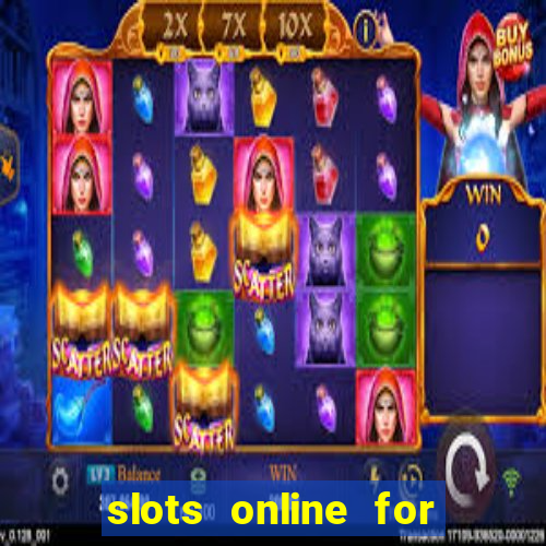 slots online for real money