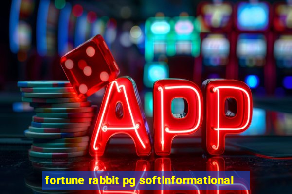 fortune rabbit pg softInformational