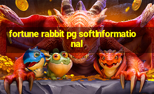 fortune rabbit pg softInformational