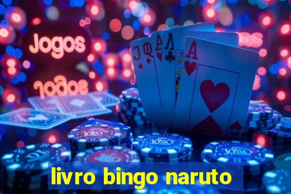 livro bingo naruto