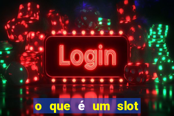 o que é um slot de expans?o