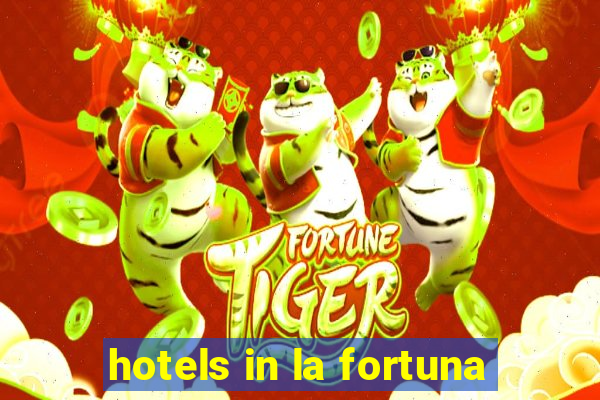 hotels in la fortuna