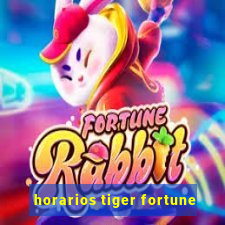 horarios tiger fortune