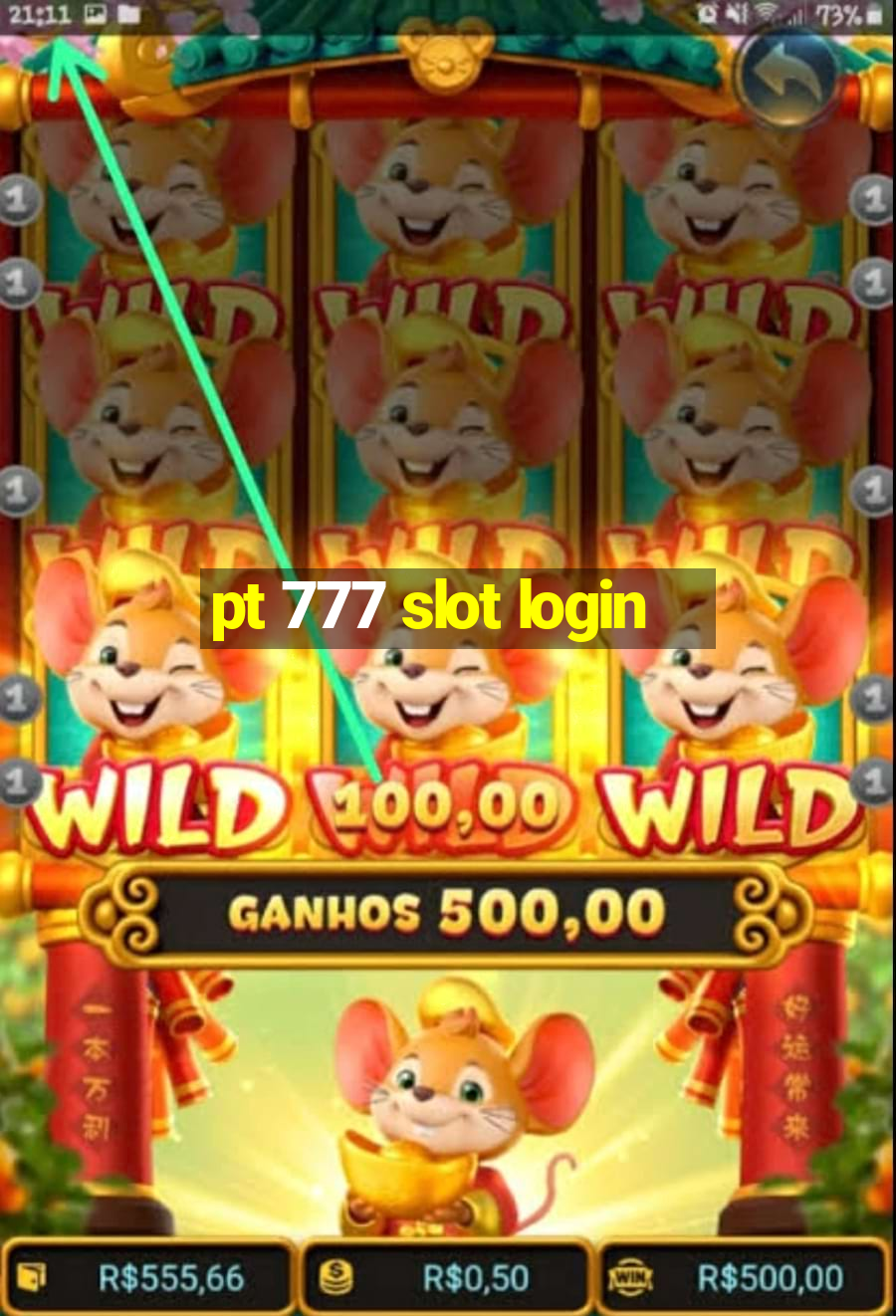 pt 777 slot login