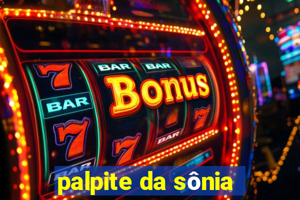 palpite da sônia