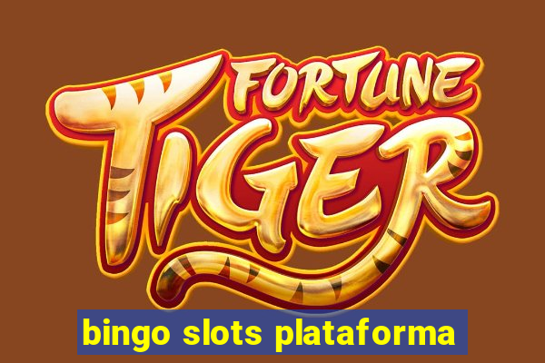 bingo slots plataforma