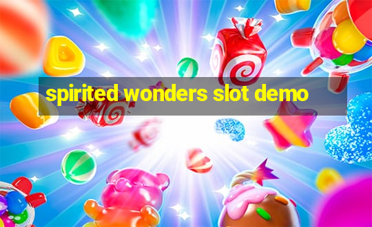 spirited wonders slot demo