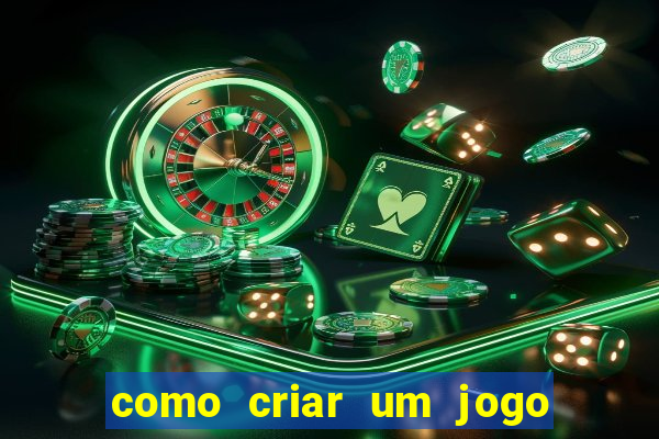 como criar um jogo de apostas