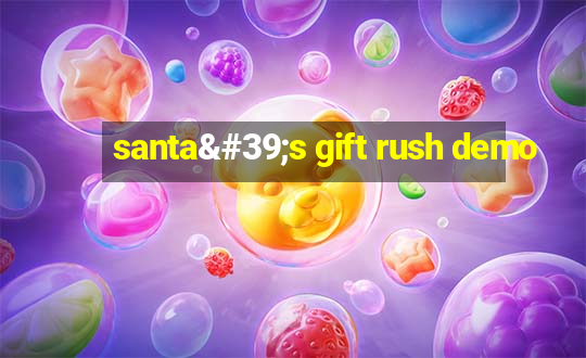 santa's gift rush demo