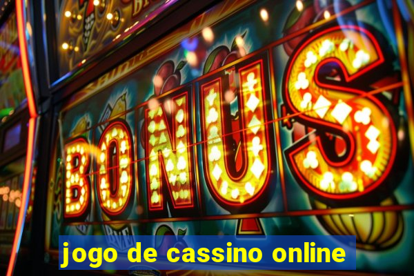 jogo de cassino online