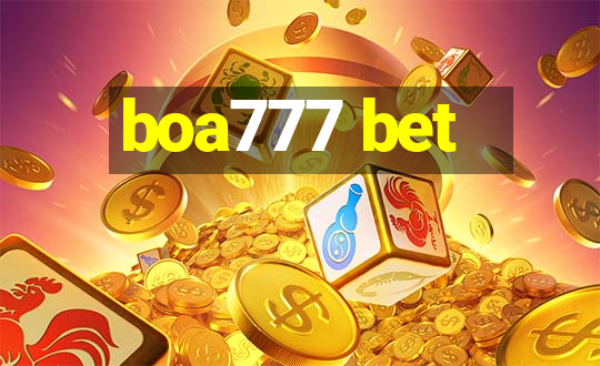 boa777 bet