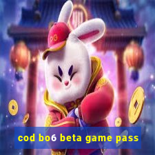 cod bo6 beta game pass