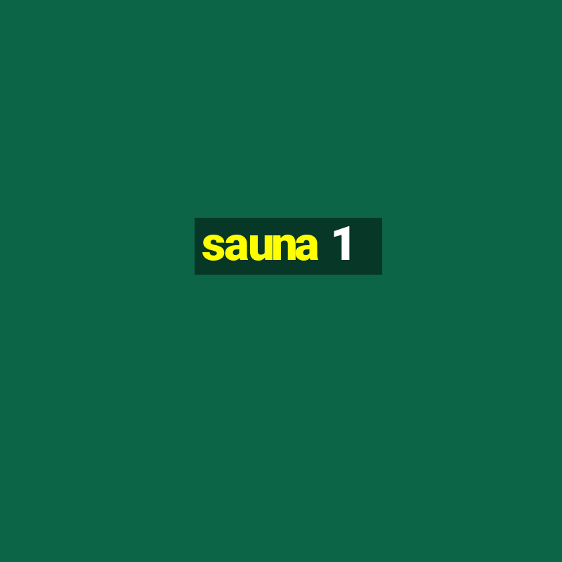 sauna 1