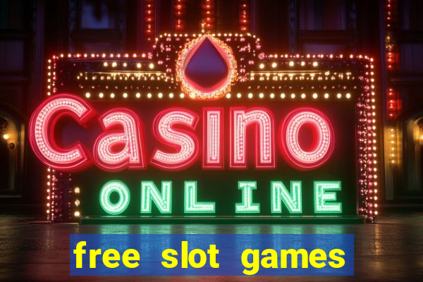 free slot games real money