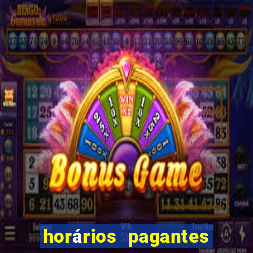 horários pagantes pg soft