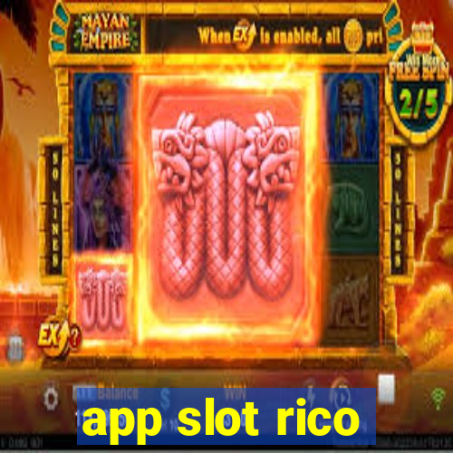 app slot rico