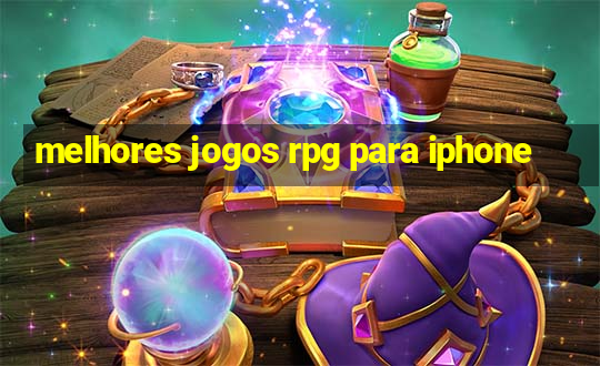 melhores jogos rpg para iphone