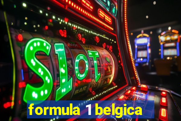 formula 1 belgica