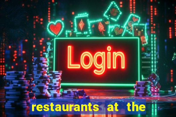 restaurants at the venetian casino