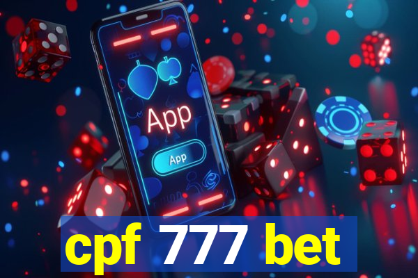 cpf 777 bet