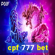 cpf 777 bet