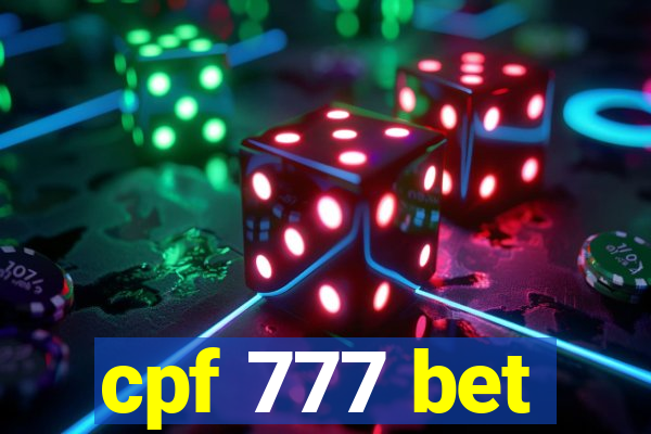 cpf 777 bet