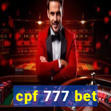 cpf 777 bet