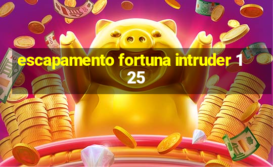 escapamento fortuna intruder 125