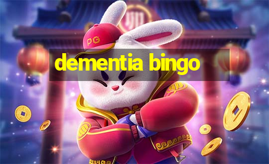 dementia bingo