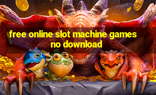 free online slot machine games no download