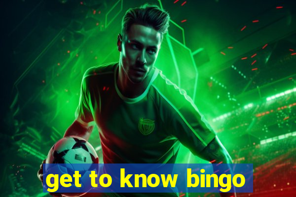 get to know bingo