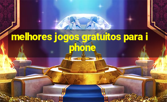 melhores jogos gratuitos para iphone