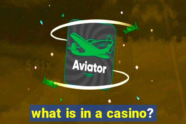 what is in a casino?