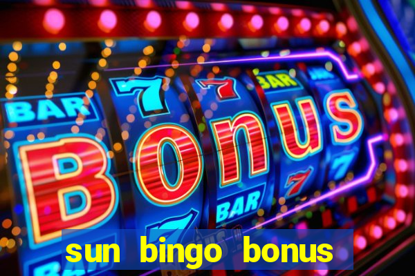 sun bingo bonus terms and conditions