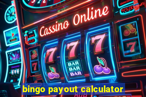 bingo payout calculator