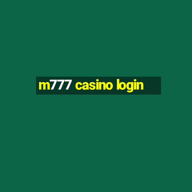 m777 casino login